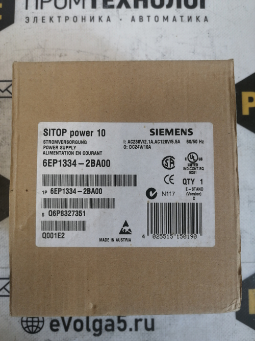 Модули Siemens 6SE, 6EP, 6ED 6EP1334-2BA00 новое