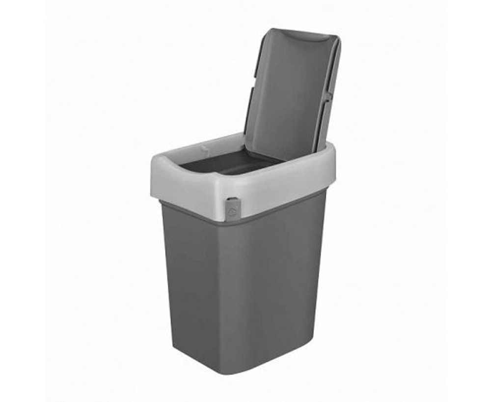 Контейнер для мусора, 10 л SMART BIN, серый