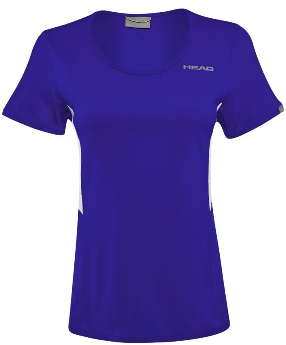 Женская теннисная футболка Head Club Tech T-Shirt W - Blue