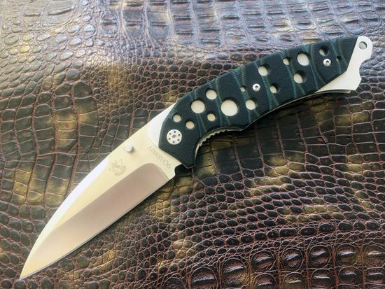 Складной нож ЕДС Steelclaw Inquisitor c клинком из стали 9Cr18MoV, рукоять G10