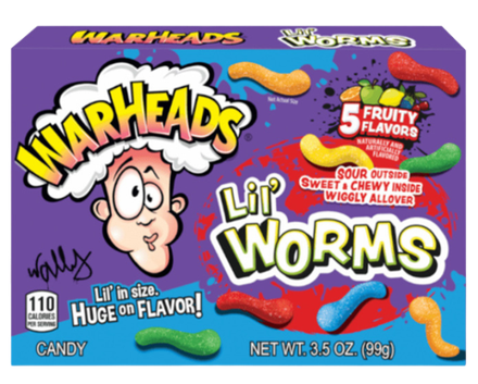 Мармелад Warheads Lil Worms