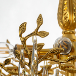 Citilux RITZ CL310262 Люстра хрустальная подвесная Золото