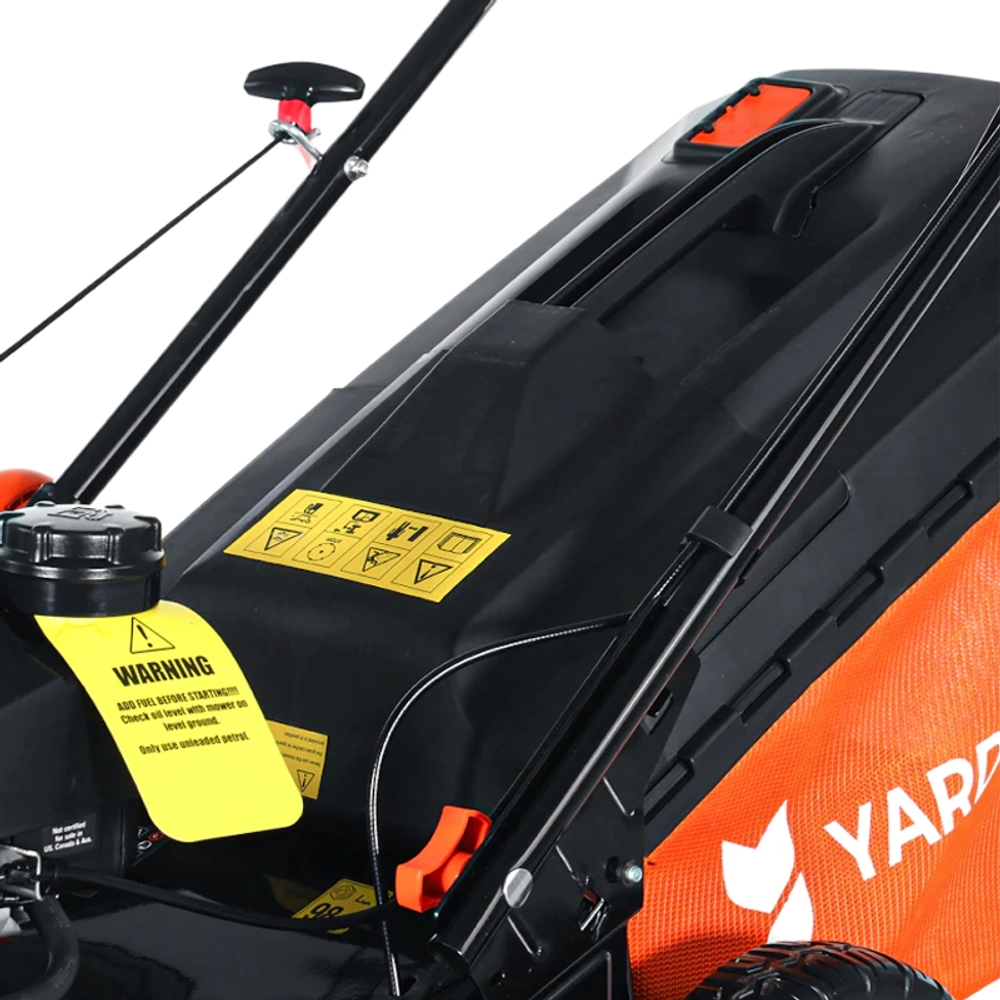 Бензиновая газонокосилка YARD FOX 51SH самоходная: 5 л.с., нож 51 см, 51SH