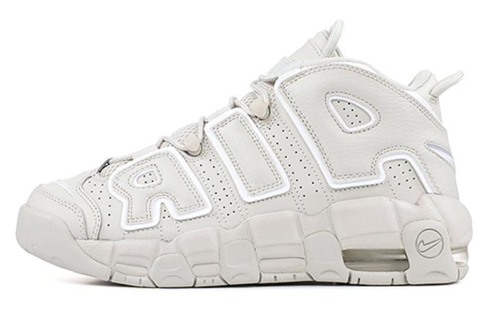 Кроссовки Nike Air More Uptempo Light Bone Air (Женская размерная сетка)
