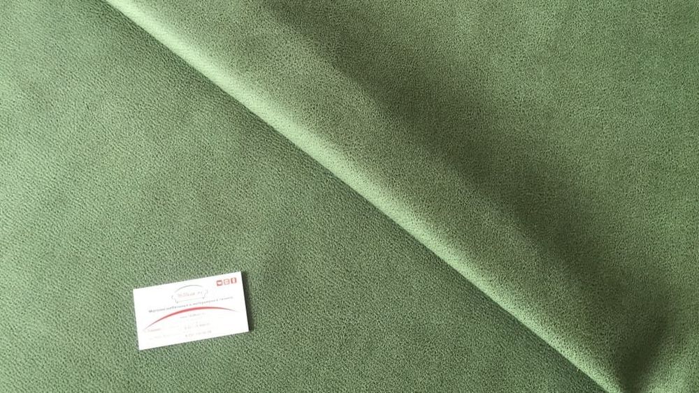 Искусственная замша Панамера 27 зеленый