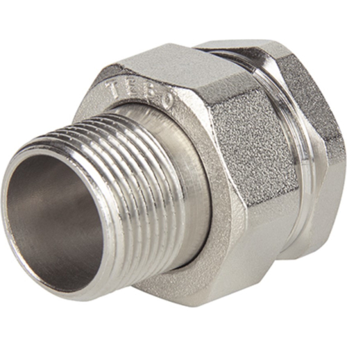 Сгон TEBO прямой американка ВР/НР 1/2" (12/216)