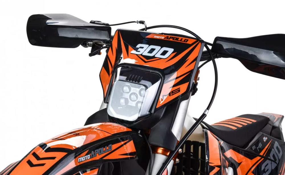 Мотоцикл кроссовый эндуро MOTO APOLLO M5 300 EFI (175FMM PR5)