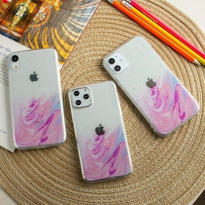 Силиконовый чехол Акварель для Samsung Galaxy A21, 011731