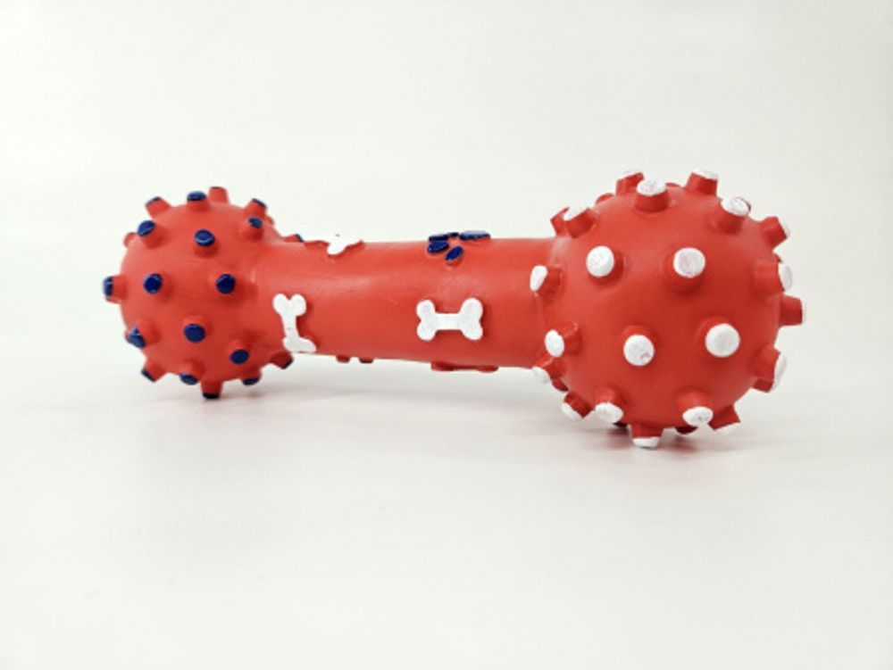 Игрушка для домашних животных, винил, 26х7см, красный SC-188