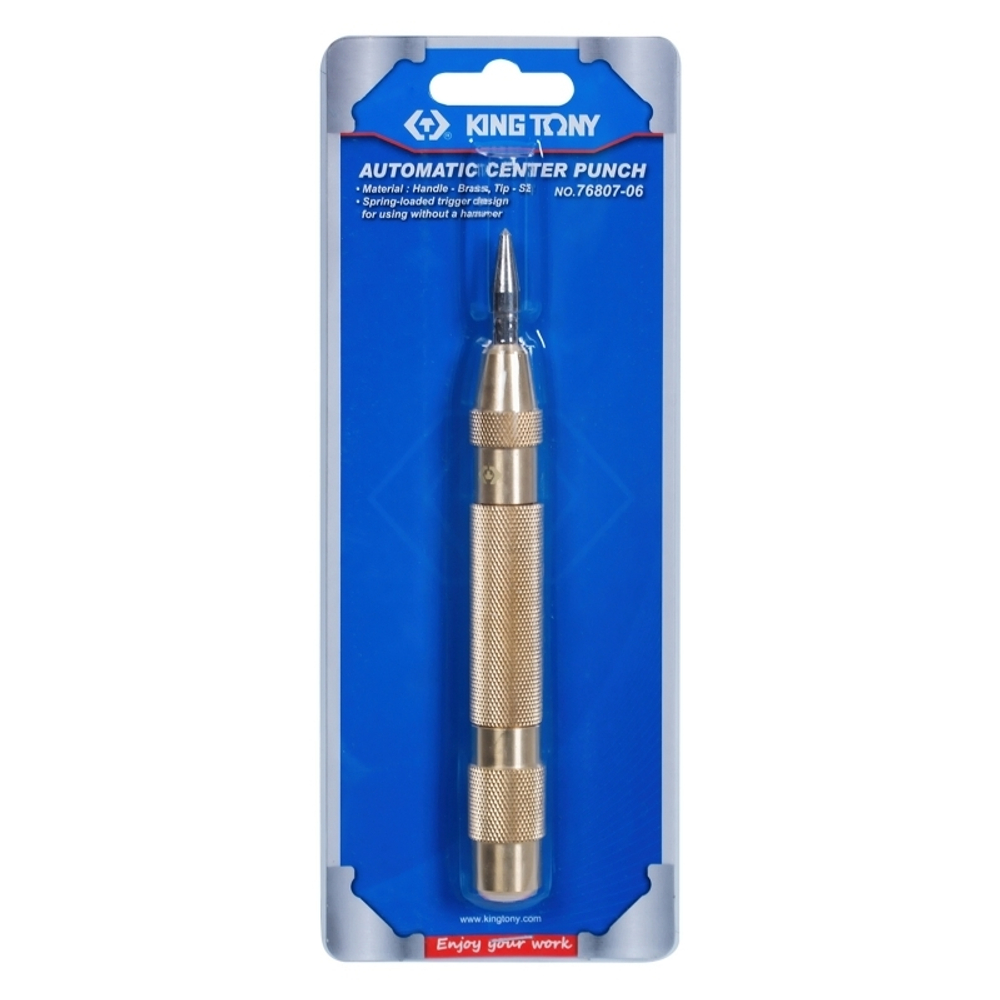 KING TONY (76807-06) Кернер 1,7x155 мм, автоматический