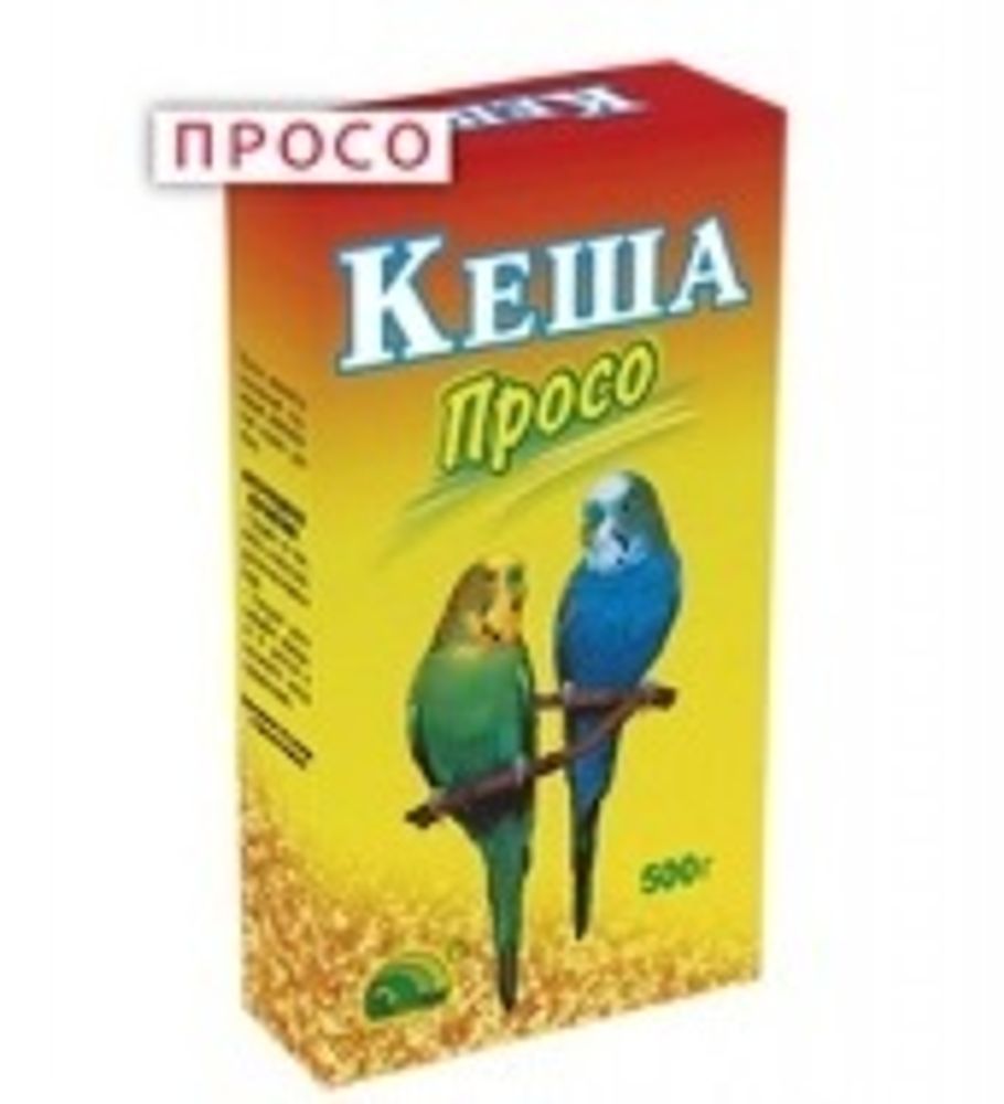 ЗЕРНОСМЕСЬ &quot;КЕША ПРОСО&quot; Д/ПОПУГАЕВ 500г