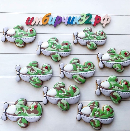 Имбирный пряник 23 февраля