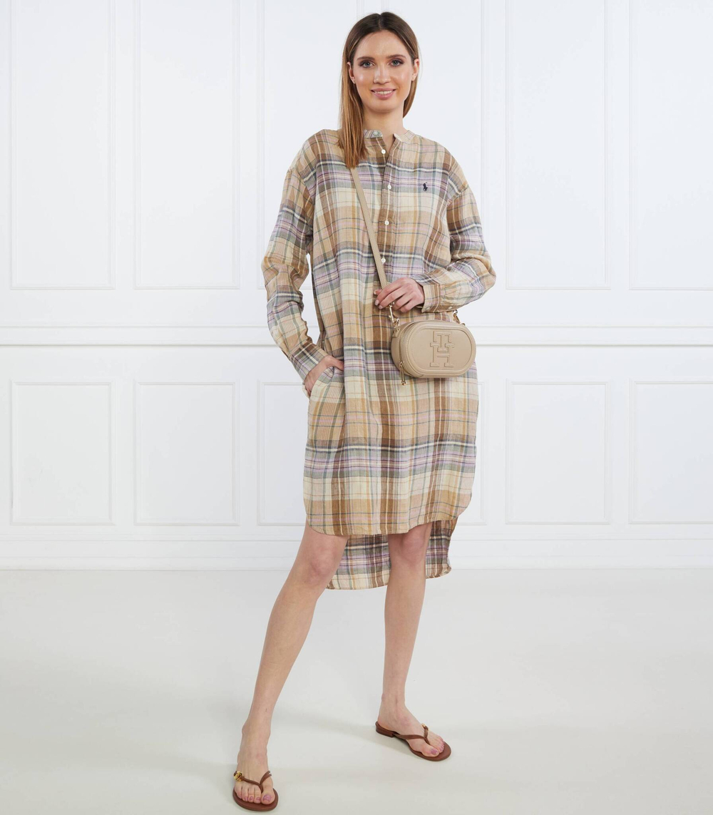 Льняное платье POLO RALPH LAUREN - разноцветная(211906127)