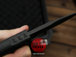 Нож Extrema Ratio Fulcrum C Black P/S А+++ V.2026 - черная рукоять, черный клинок