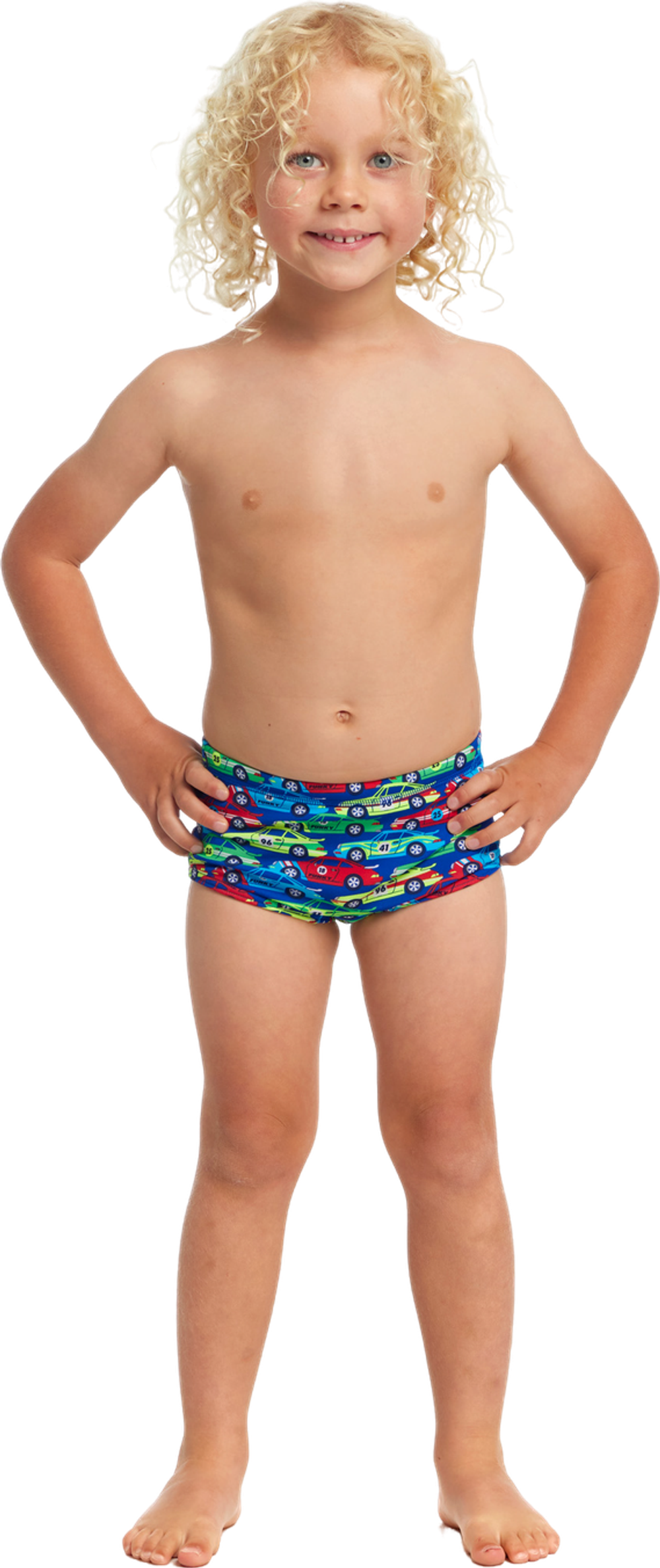 Плавки FUNKY TRUNKS Toddler Boys Car Stacker