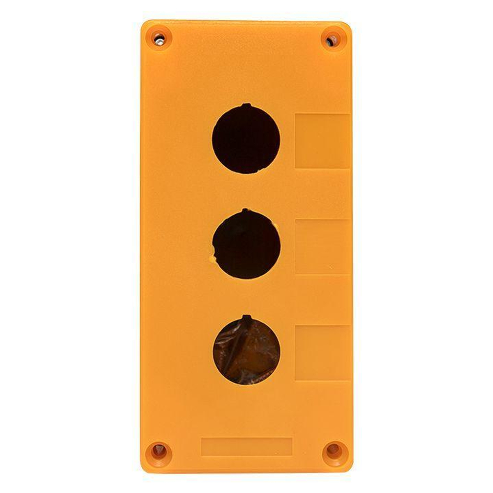 Корпус КП103 3 кнопки пластик. желт. EKF cpb-103-o