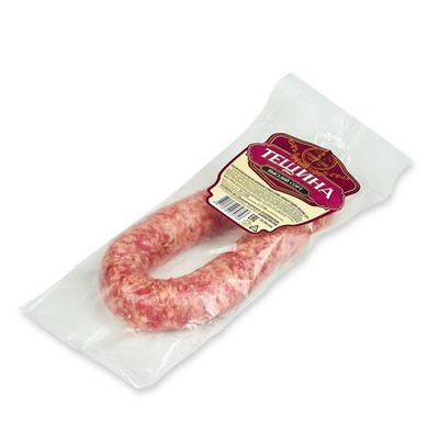 Колбаса сыровяленая салями "Колбаска тещина" высший сорт, Слонимский мясокомбинат, Беларусь