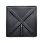 Ёмкость для душа  110л Политим 110 л. прямоугольный (1000x1000x250см;черный) - арт.560731