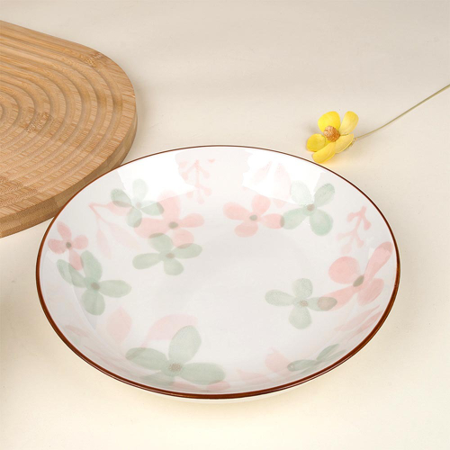 Тарелка в цветочек