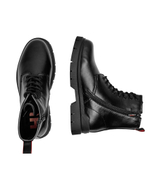 Кожаные высокие сапоги Ryan_halb_pllt HUGO - черный(50528851)