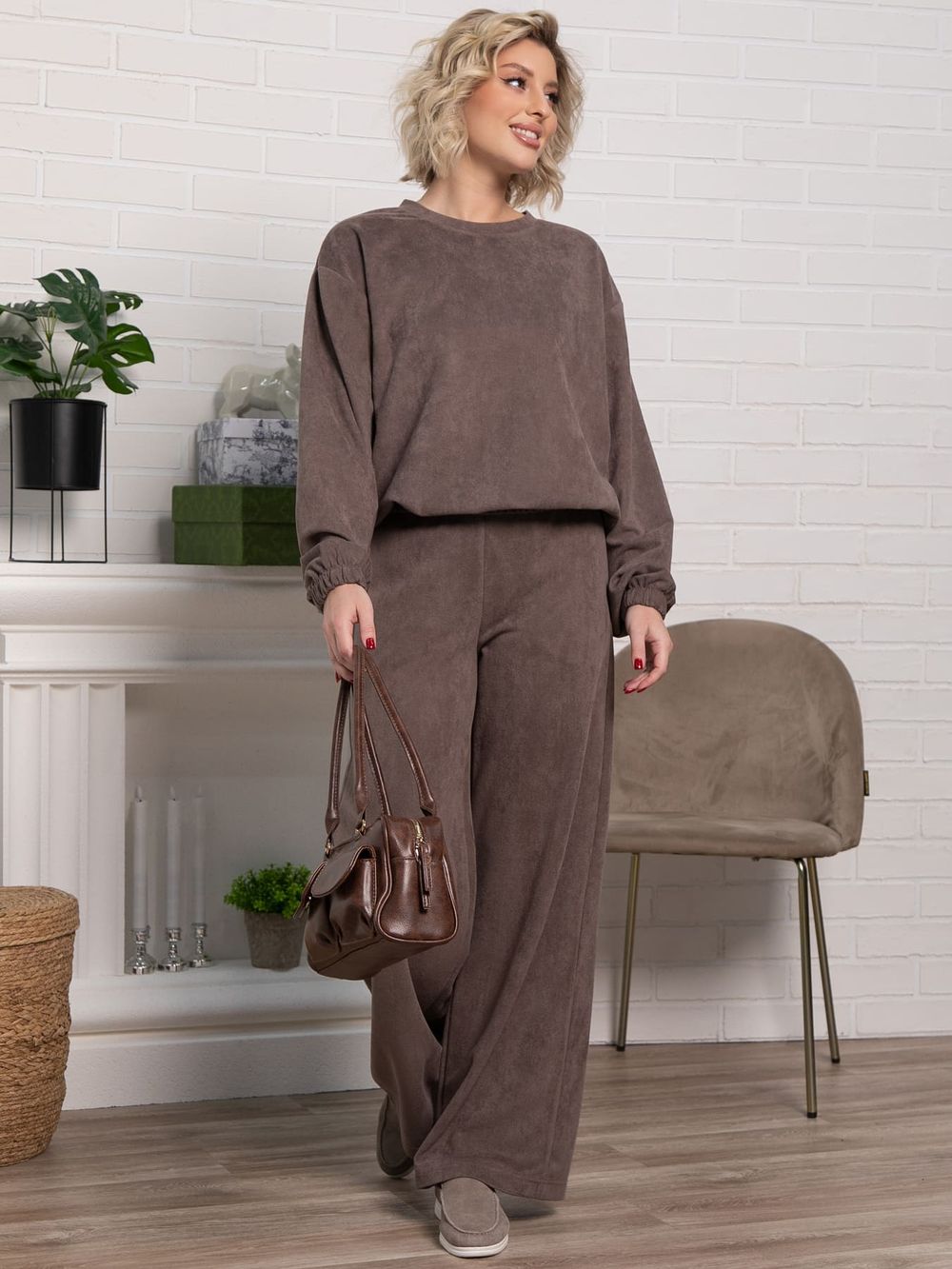 Костюм Манхэттен (коричневый) К15227-21М LT Collection