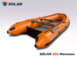 Лодка надувная моторная solar-380 к (максима)