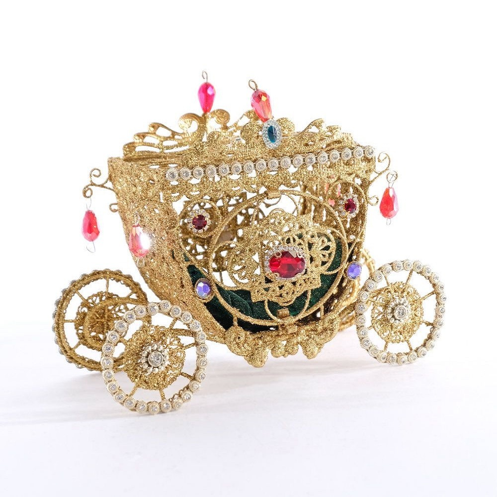 Шкатулка Карета овальная