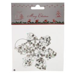 GAEM Украшение новогоднее "Снежинка", L8 W0,3 H10 см