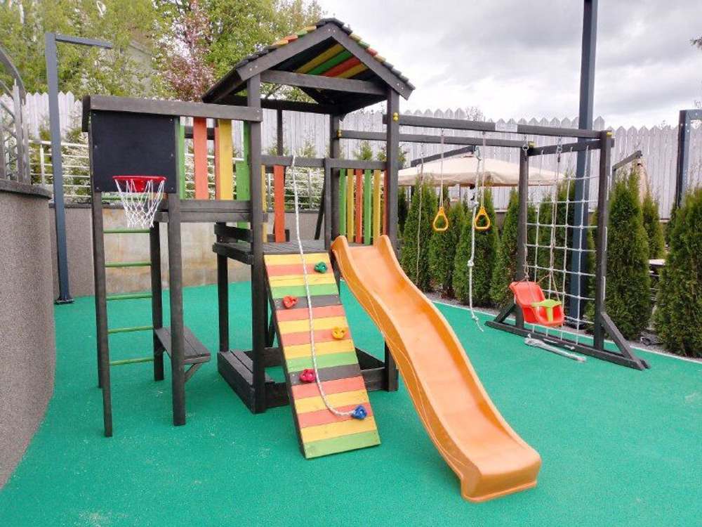 Детский игровой комплекс Савушка "Мастер" - 4 (orange)