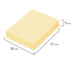 Блоки самоклеящиеся (стикеры) STAFF STANDARD, 38х51 мм, 3 цвета, 100 листов, НАБОР 12 штук, 116587