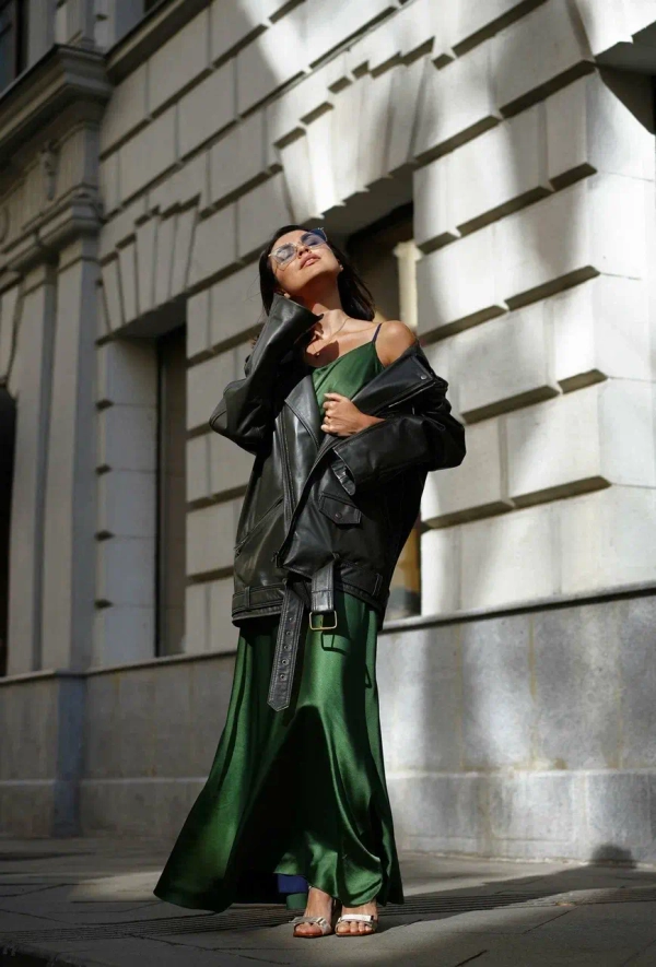 Комбинация двухсторонняя зелено-синяя