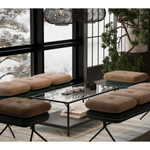 Столик журнальный mayen, 100х50 см, черный