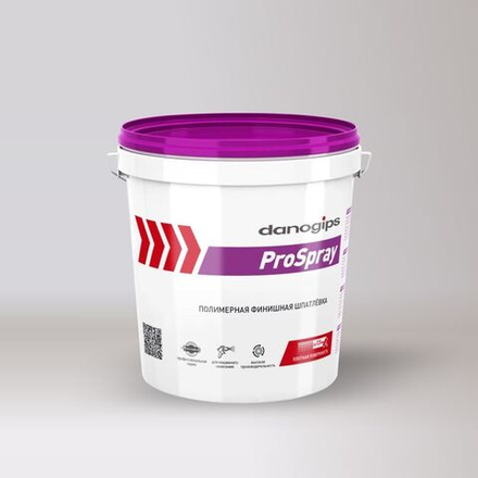 Шпаклевка финишная готовая Danogips ProSpray, 25 кг