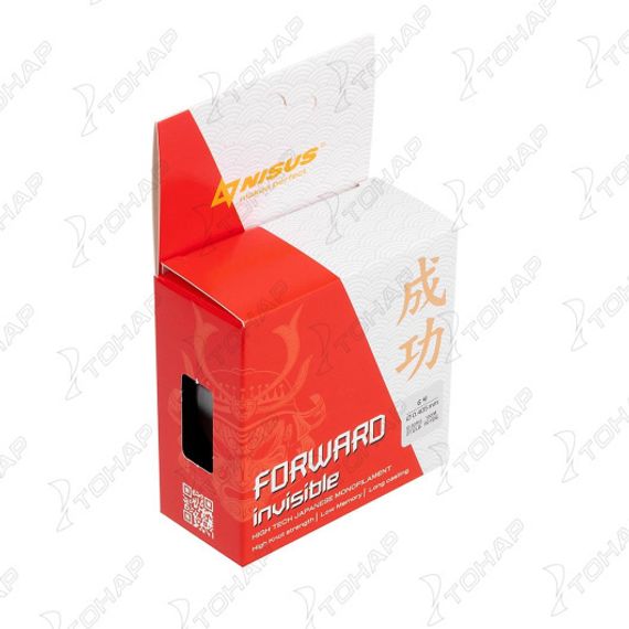 Леска FORWARD Invisible 0,405mm/100m Nylon (N-FI-0405-100) Nisus