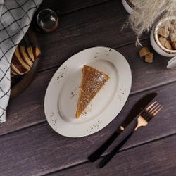 Блюдо овальное 24*18 см h1,7 см   Noble [1]