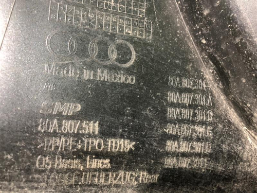 Бампер задний Audi Q5 2 80A (2017-н.в.)