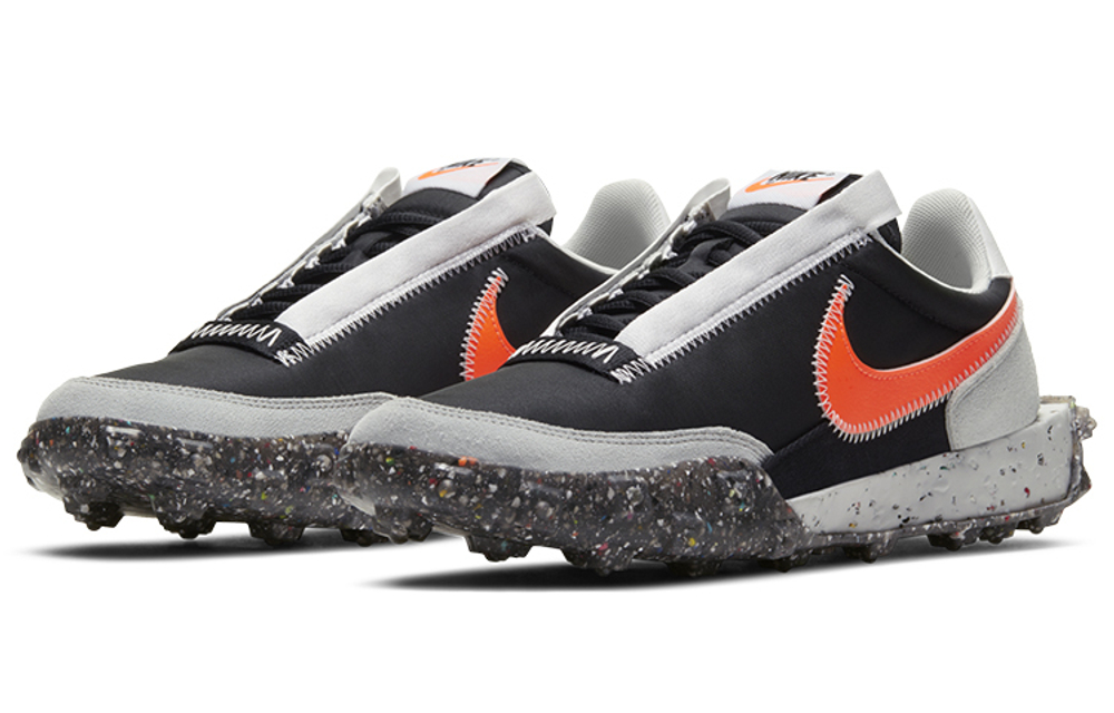 Кроссовки Nike Waffle Racer Crater "Orange" (Женская размерная сетка)