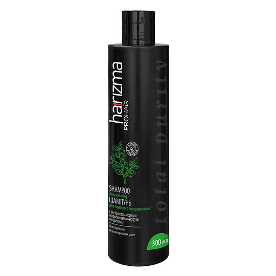 Шампунь для глубокого очищения волос Harizma Total Purity, 1000 мл (h20609)