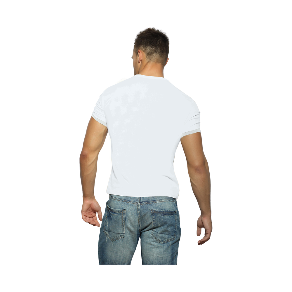 Мужская футболка белая с принтом Scandaloso 0202280m-EP