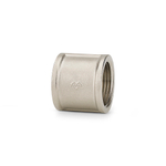 Муфта равнопроходная Varmega - 3/4" (никелированная латунь)