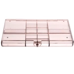 Органайзер для хранения «ТАРТИ ТАН», цвет прозрачный, 13*18.5*3см (упаковка коробка)