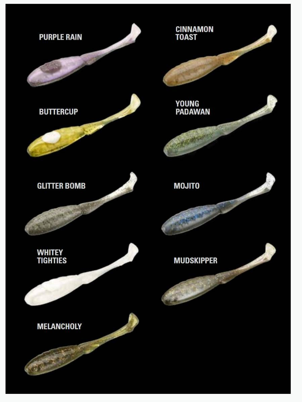 Мягкая приманка 13 FISHING Vertigo Minnow Dropshot 4"/ MO (7шт./уп.)