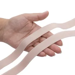 Резинка бретелечная серебристый пион 20 мм (цв. 168), 612/20