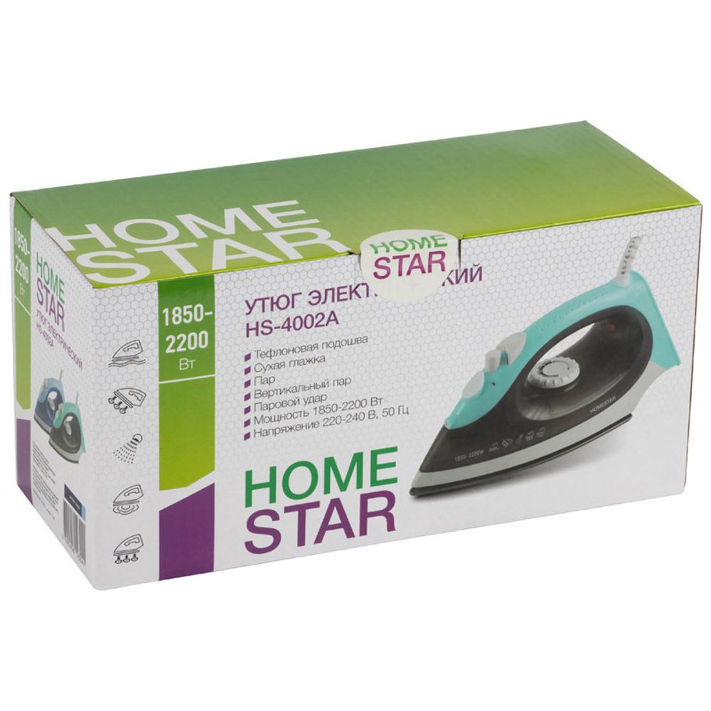 Утюг HOMESTAR HS-4002 A синий (003854)