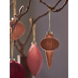 Набор ёлочных украшений Velvet mood из коллекции New Year Essential, 6 шт.