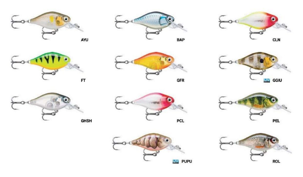 Воблер X-Light Crank Shallow Runner 03, 3,5см, 4гр