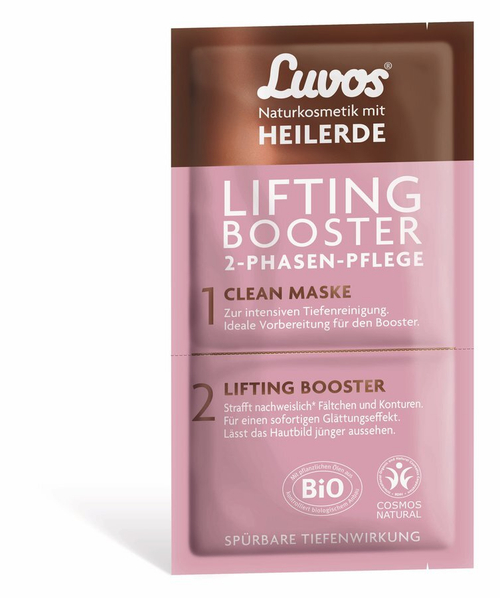 Маска для лица Luvos Lifting Booster & Clean Mask (2 шт.), 9 мл