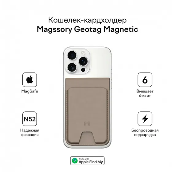 Magssory Geotag Magnetic Latte