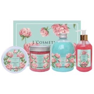Подарочный набор “Заветное желание” L’COSMETICS Blossom Chaming Peony