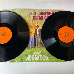 Винтажная виниловая пластинка LP Les Compagnons De La Chanson Vol.1 (Франция 1973)